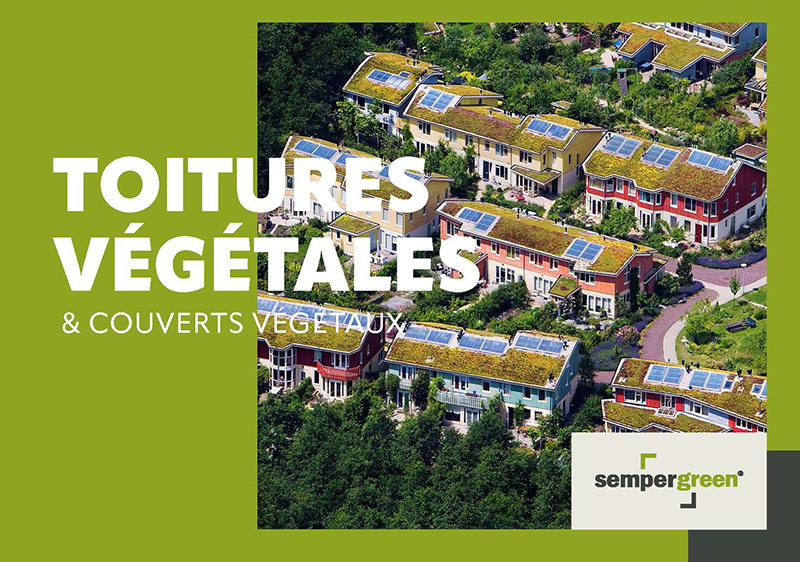 Brochure Toitures vegetales Couverts vegetaux