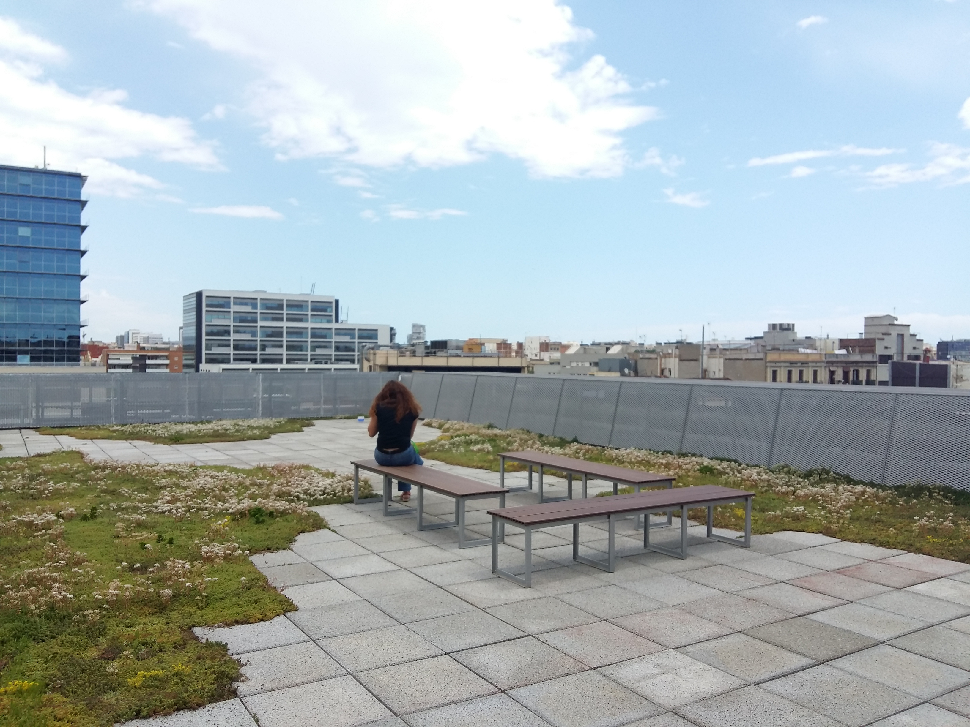 Evento Reusing Rooftops Barcelona y mesa redonda